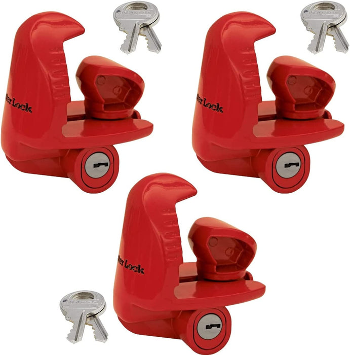 - Universal Size Fits 1-7/8", 2", and 2-5/16" Couplers - Trailer Locks #389DAT