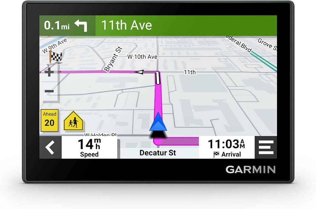 Drive™ 53 with Traffic, GPS Navigator, High-Resolution Touchscreen, Simple On-Screen Menus and Easy-To-See Map, Driver and Traffic Alerts