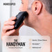 ® the Handyman™ Compact Face Shaver – Portable Men’S Travel Facial Hair Groomer, USB-C Rechargeable Electric Razor, Waterproof, Cordless, Dual-Action Skinsafe® Long-Hair Leveler & Foil Blades