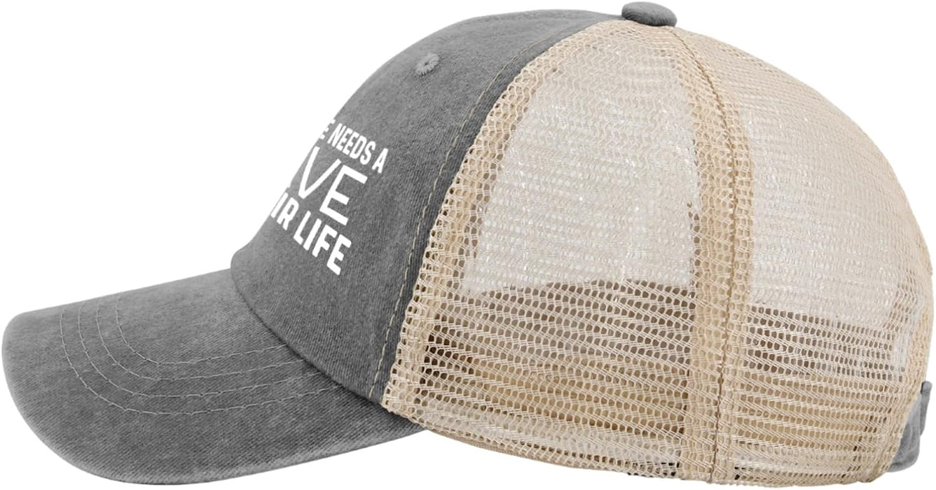 Everyone Needs a Dave in Their Life Hat Trucker Hat Men Vintage Mesh Baseball Cap for Summer