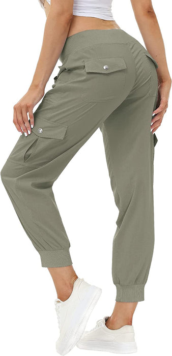 "Outdoor Adventure Cargo Pants for Women - Quick Dry, Lightweight, and Stylish!"