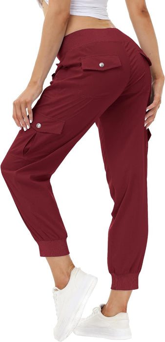 "Outdoor Adventure Cargo Pants for Women - Quick Dry, Lightweight, and Stylish!"