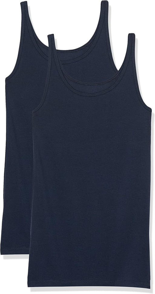 Women'S Slim-Fit Thin Strap Tank Top, Pack of 2