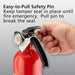 Fire Extinguisher for Home, 1-A:10-B:C, Dry Chemical Extinguisher, Red, Mounting Bracket Included, 2 Pack