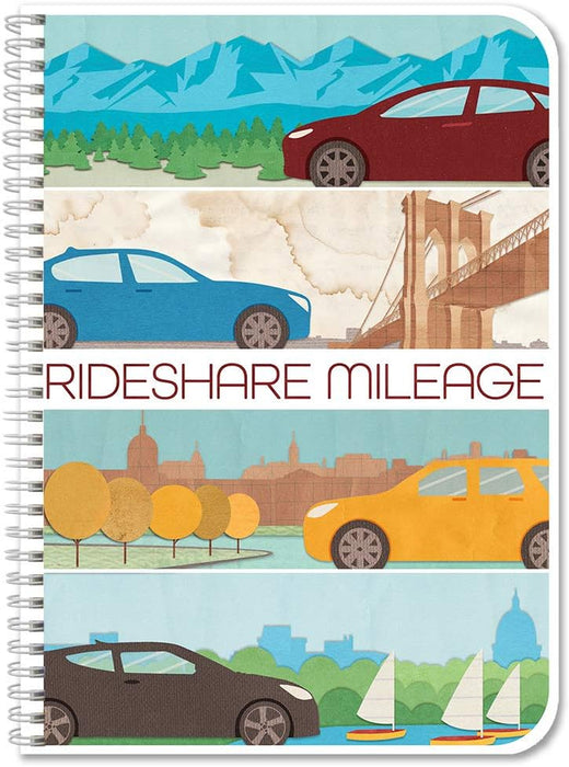 Mileage Log Book/Auto Mileage Expense Record Notebook for Taxes - 126 Pages - 5" X 7" Wire-O (Log-126-57Cw-A(Mileage))