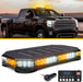 "Patented  42 LED Roof Top Strobe Beacon Light Bar - Ultimate Hazard Warning Emergency Flashing Lights for Construction Vehicles and More!"