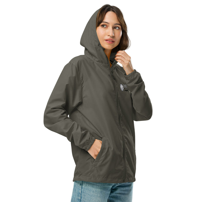 Unisex lightweight zip up windbreaker