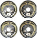 2-Pack 7,000 Lbs. Trailer Axle Electric Brake Kit