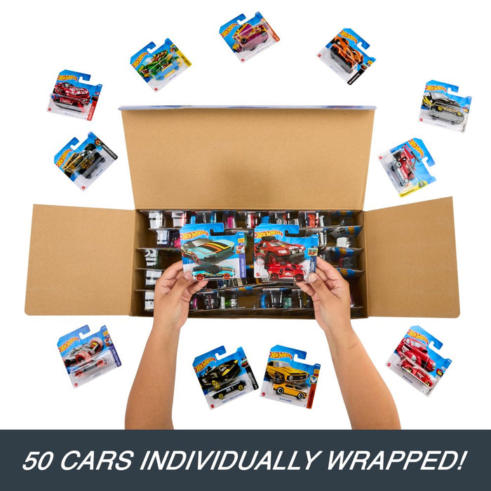 Cars, Toy Trucks and Cars Individually Packaged, Set of 50