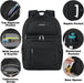 Cooler Backpack,30 Cans Insulated Backpack Cooler Leakproof Double Deck Cooler Bag for Men Women RFID Lunch Backpack