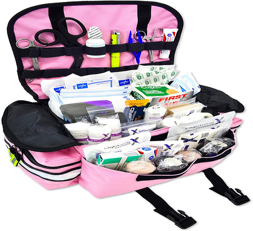 Lightning X Small Medic First Responder EMT Trauma Bag Stocked First Aid Trauma Fill Kit A