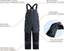 Splice Men’S Insulated Waterproof Fishing Hunting Bibs Ripstop Breathable Snow Pants