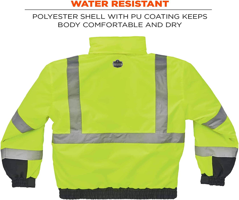 Standard Hi Vis Bomber Safety Jacket