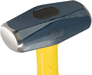 Sure Strike Drilling/Crack Hammer - 3-Pound Sledge with Fiberglass Handle & No-Slip Cushion Grip - Mrf3Lb,Blue/Yellow