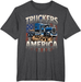 Truckers Move America - Semi Truck Driver Trucking Big Rig T-Shirt