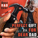 Dad Gifts for Christmas, Gifts for Dad Who Wants Nothing, Stocking Stuffers for Dad Men, Best Dad Ever Gifts from Daughter Son Kids, All in One Survival Tools Hammer Multitool, Cool Gadgets