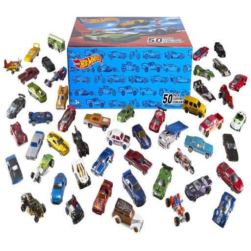 Cars, Toy Trucks and Cars Individually Packaged, Set of 50