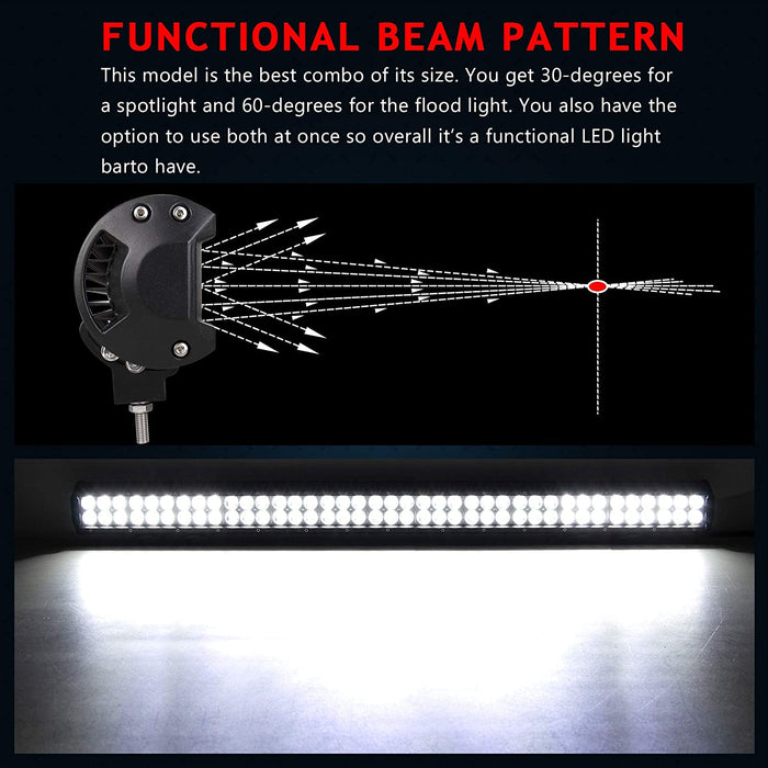 36 Inch 234W LED Light Bar off Road Combo Beam 78X3W Work for Trucks SUV ATV 4X4 4Wd Driving Headlight