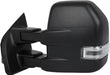 Left Right Towing Mirror Tow Mirrors Replacement Fit for 2015-2020 for Ford F150 Pickup Power Adjusted, Heated, Turn Signal Light,With Black Cap Housing