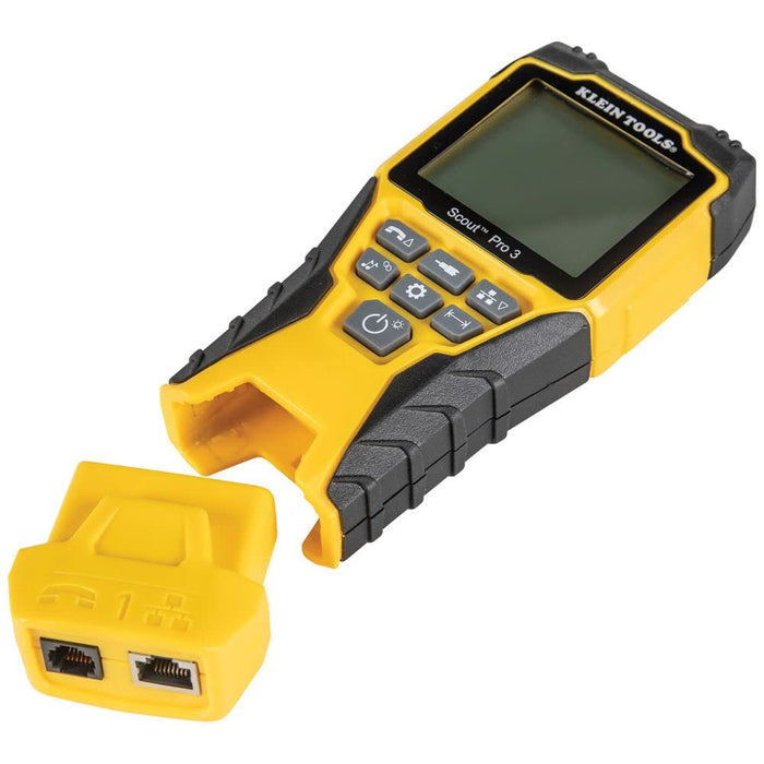 VDV501-851 Cable Tester Kit with Scout Pro 3 for Ethernet / Data, Coax / Video and Phone Cables, 5 Locator Remotes, Yellow