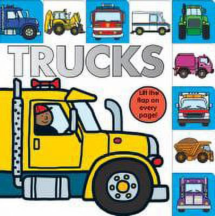 Lift-The-Flap Tab Books: Lift-The-Flap Tab: Trucks (Board Book)